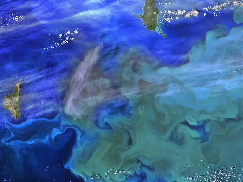 Satellite image from usgs